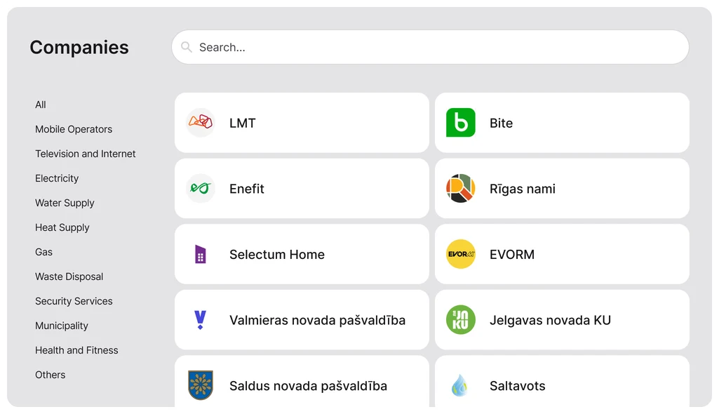 Billme business app