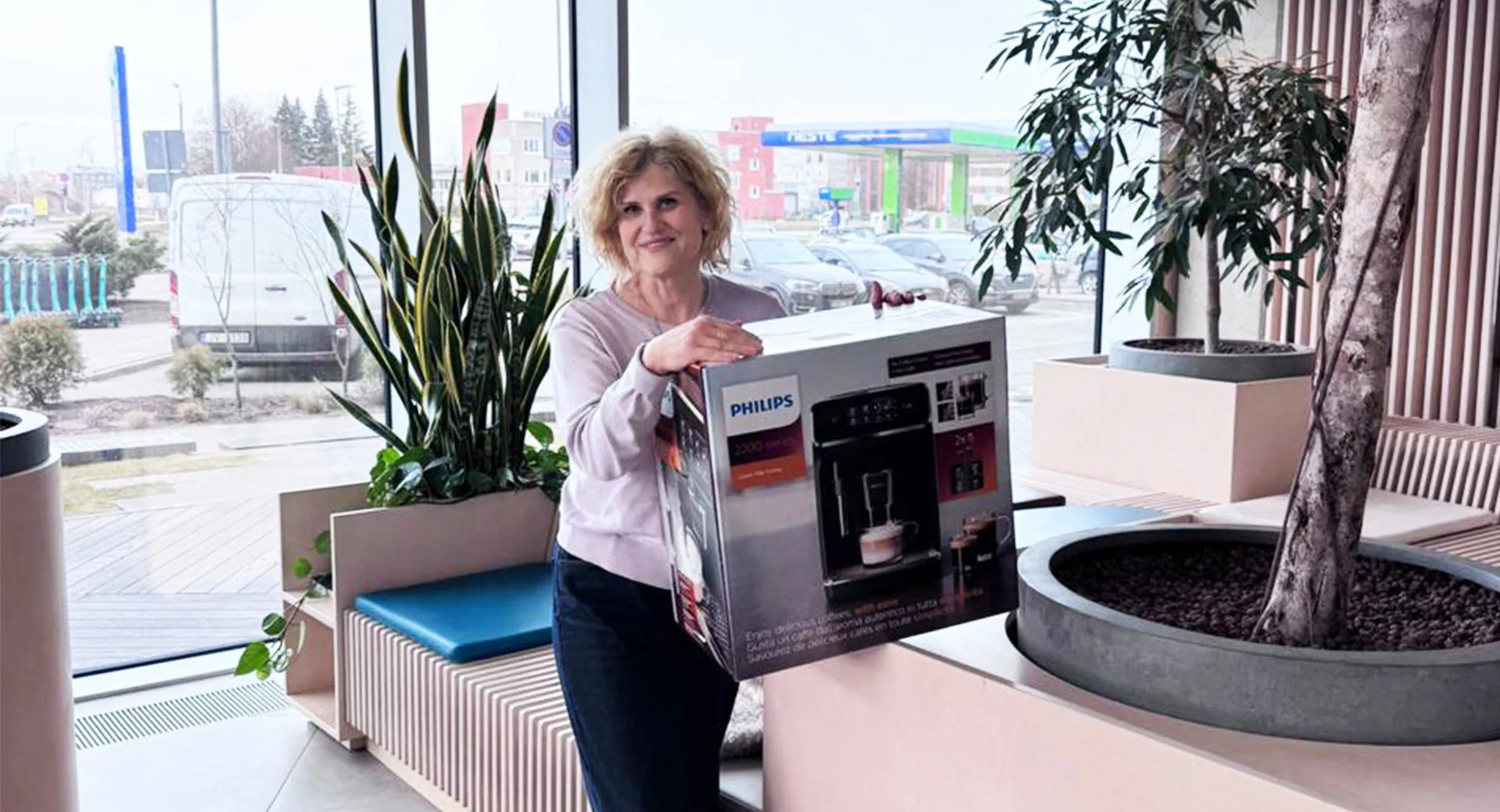 Coffee breaks will become even more pleasant.